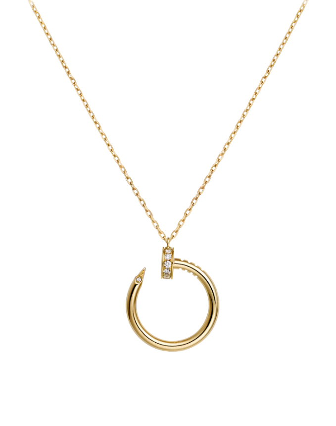 COLLAR CLAVO ZIRCON CT