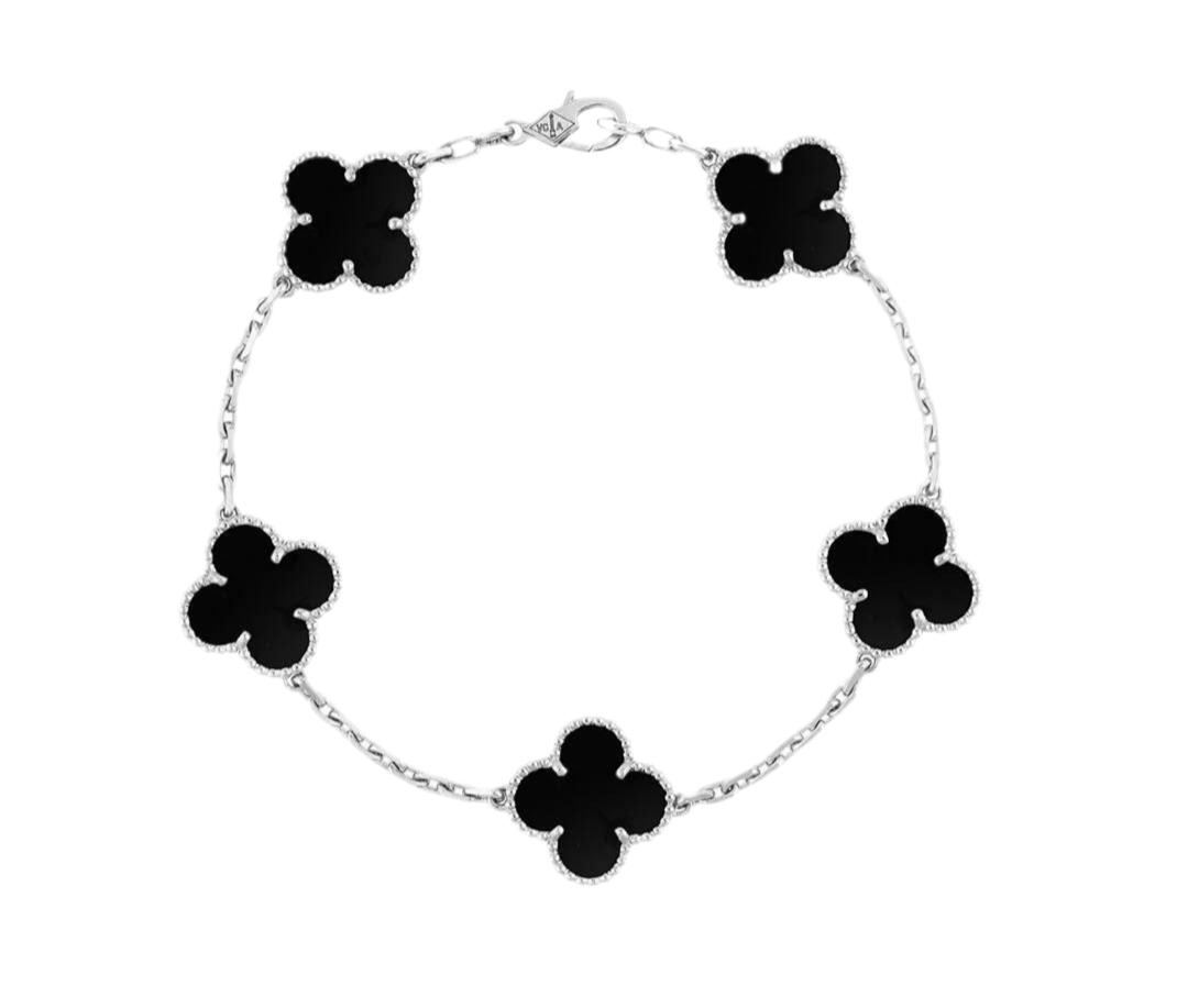 Pulsera de Trébol VC PLATA Y ORO
