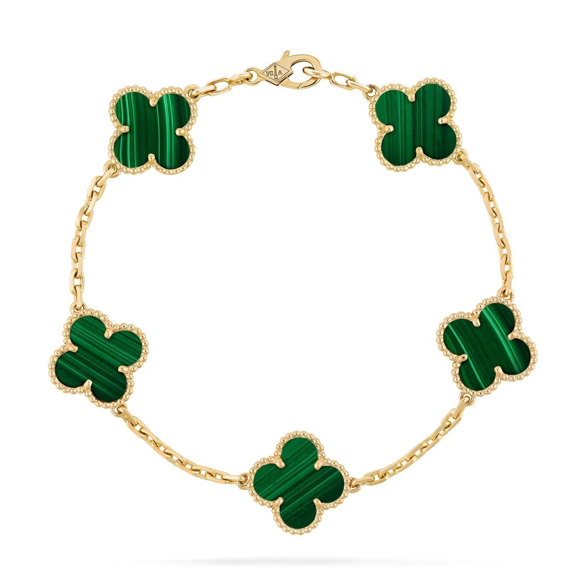 Pulsera de Trébol VC PLATA Y ORO